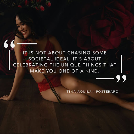 Boudoir photography - ”It is not about chasing some societal ideal. It’s about celebrating the unique things that make you one of a kind”.